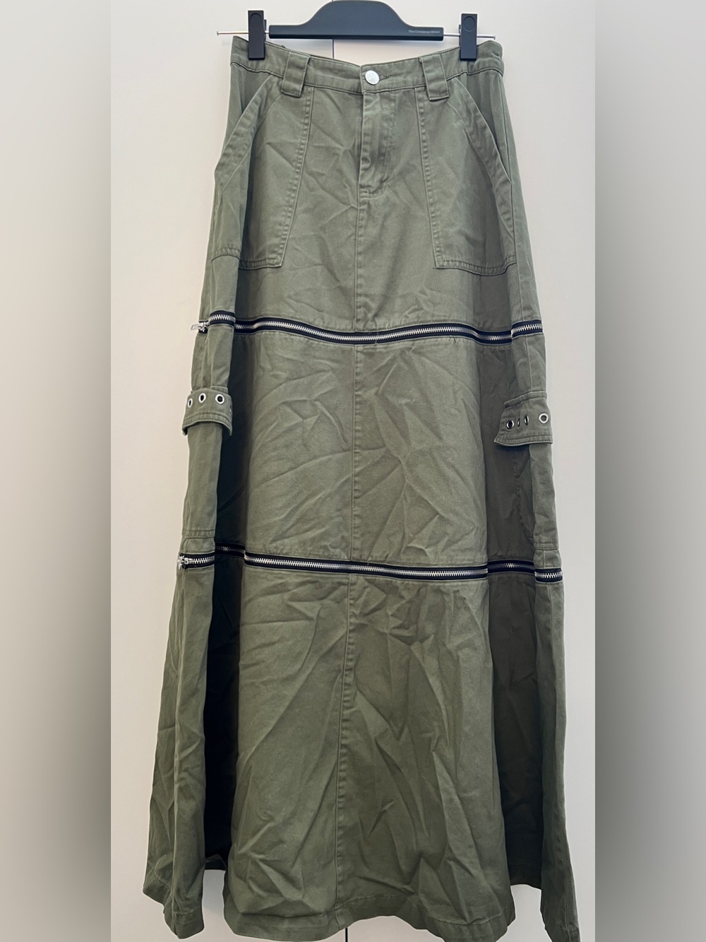 Social Collision Zip-Off Skirt